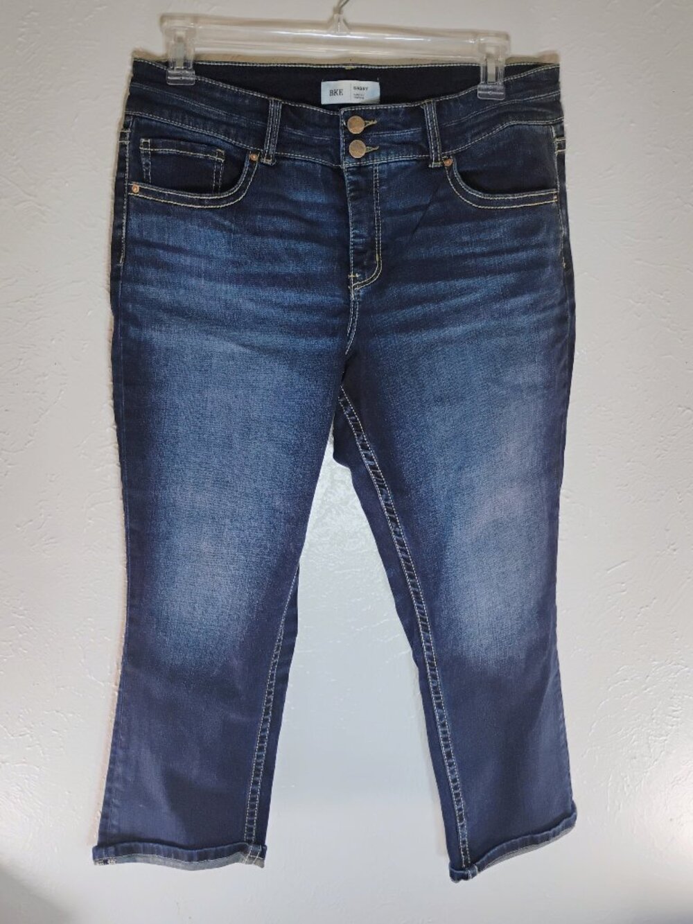 BKE Denim 5 Pocket Stretch Jeans Dark Wash Women's size 33